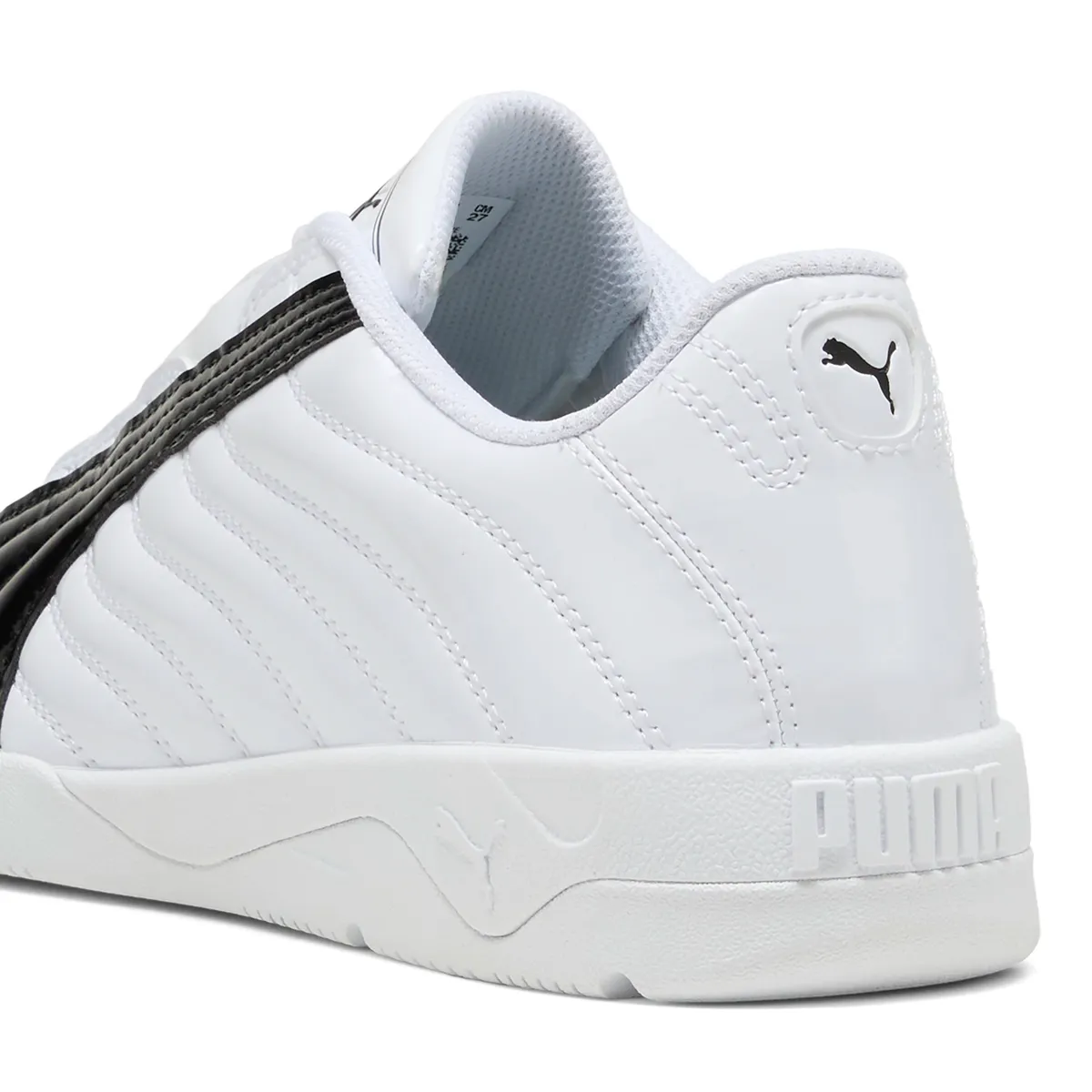 PUMA - Tifosi Calcio Metal Zapatilla Urbana Hombre Cuero Blanco Puma