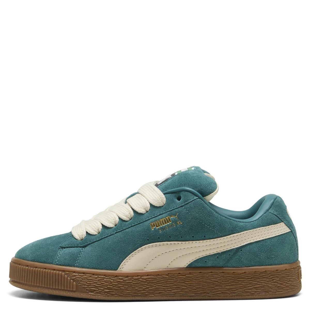 PUMA - Suede XL Zapatilla Urbana Hombre Verde Puma
