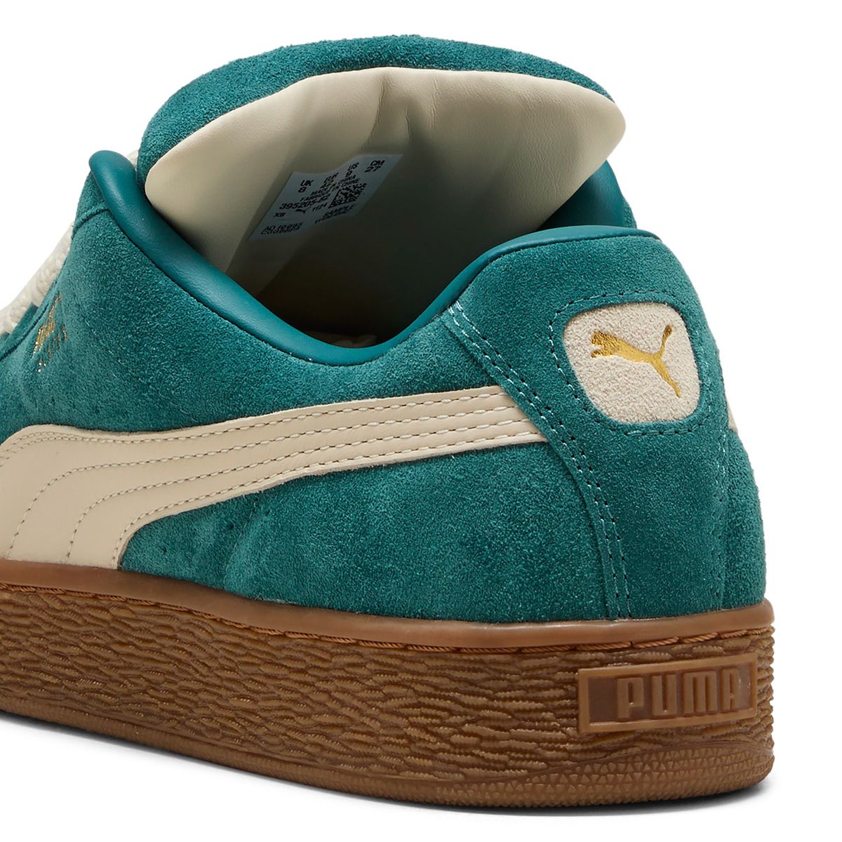 PUMA - Suede XL Zapatilla Urbana Hombre Verde Puma