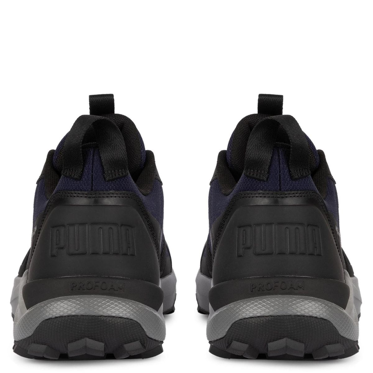 PUMA - Boulder Wtr Lo Zapatilla Deportiva Hombre Cuero Azul Marino Puma