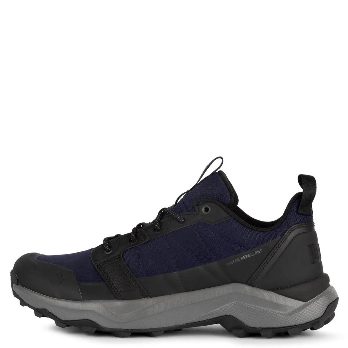 PUMA - Boulder Wtr Lo Zapatilla Deportiva Hombre Cuero Azul Marino Puma