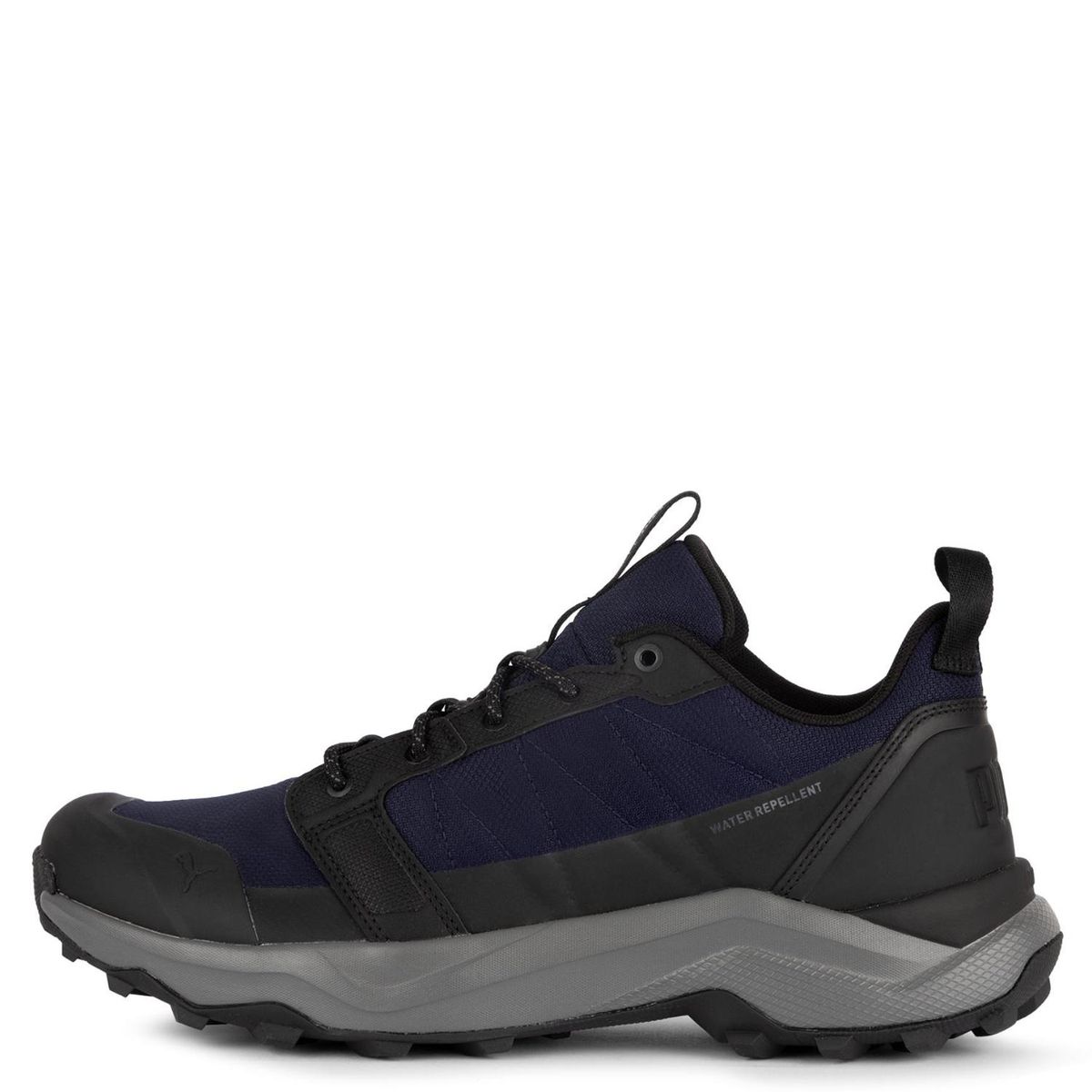 PUMA - Boulder Wtr Lo Zapatilla Outdoor y trekking Hombre Cuero Azul Marino Puma