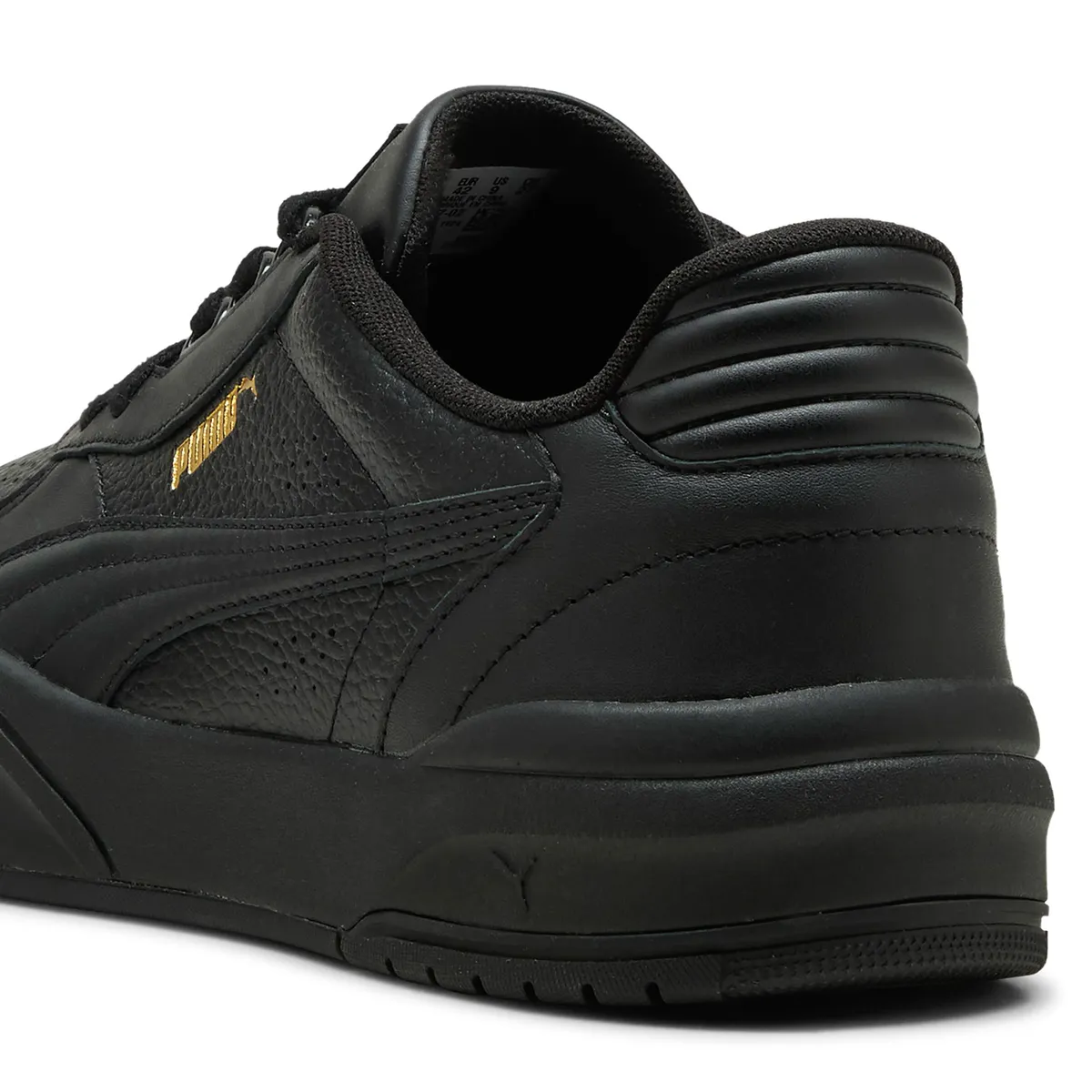 PUMA - Ca Plus Zapatilla Urbana Hombre Cuero Negro Puma