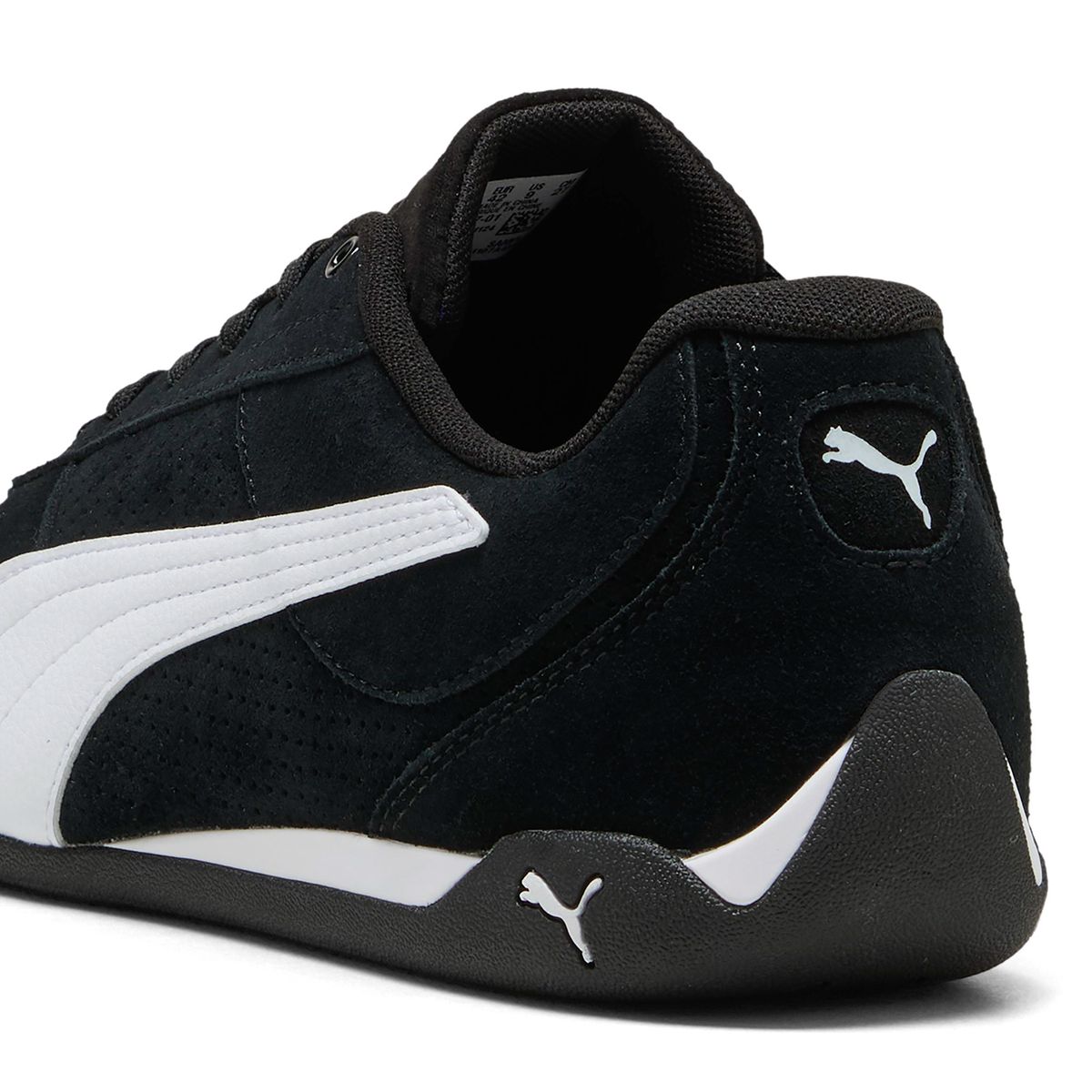 PUMA - Replicatch SD Zapatilla Urbana Hombre Cuero Negro Puma