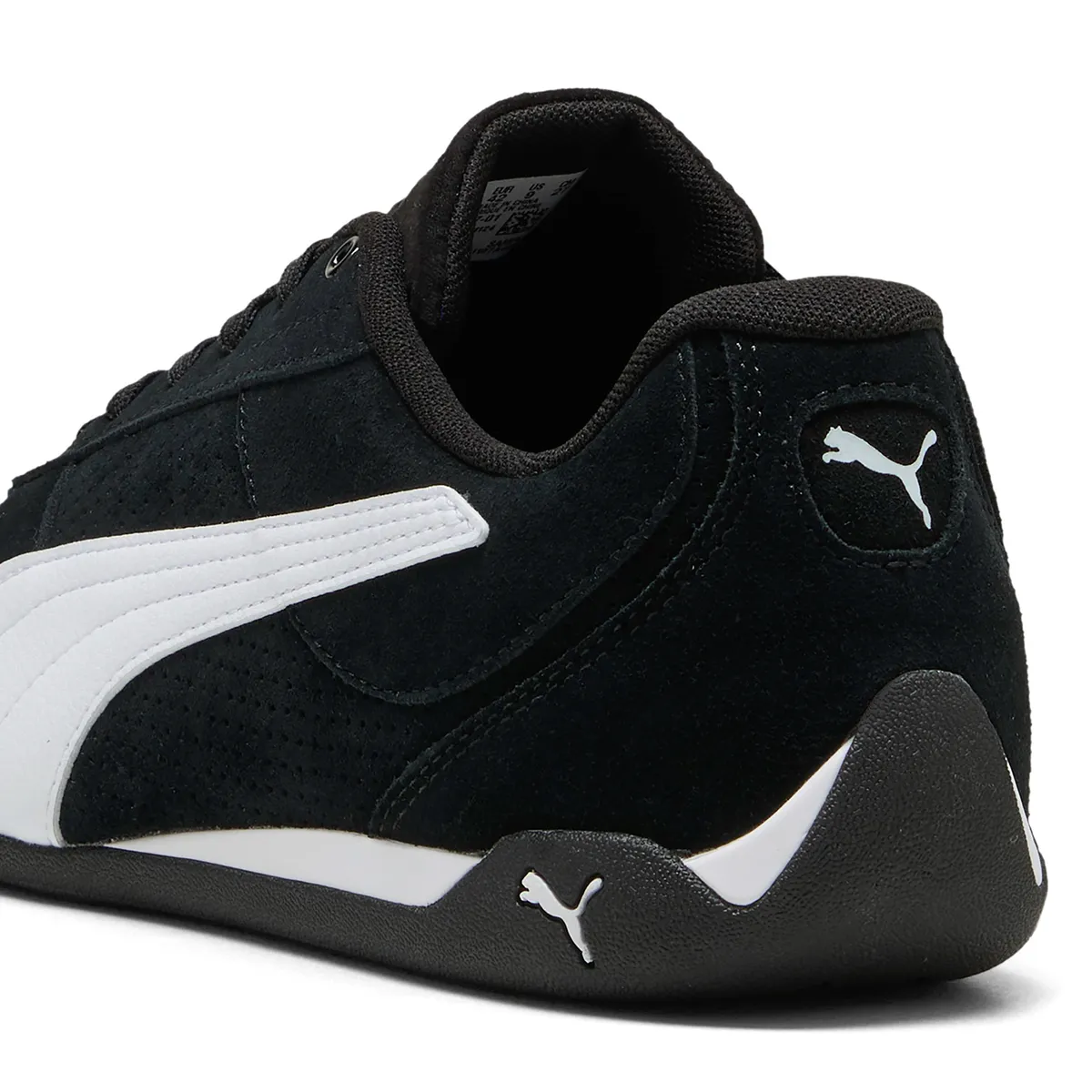 PUMA - Replicatch SD Zapatilla Urbana Hombre Cuero Negro Puma
