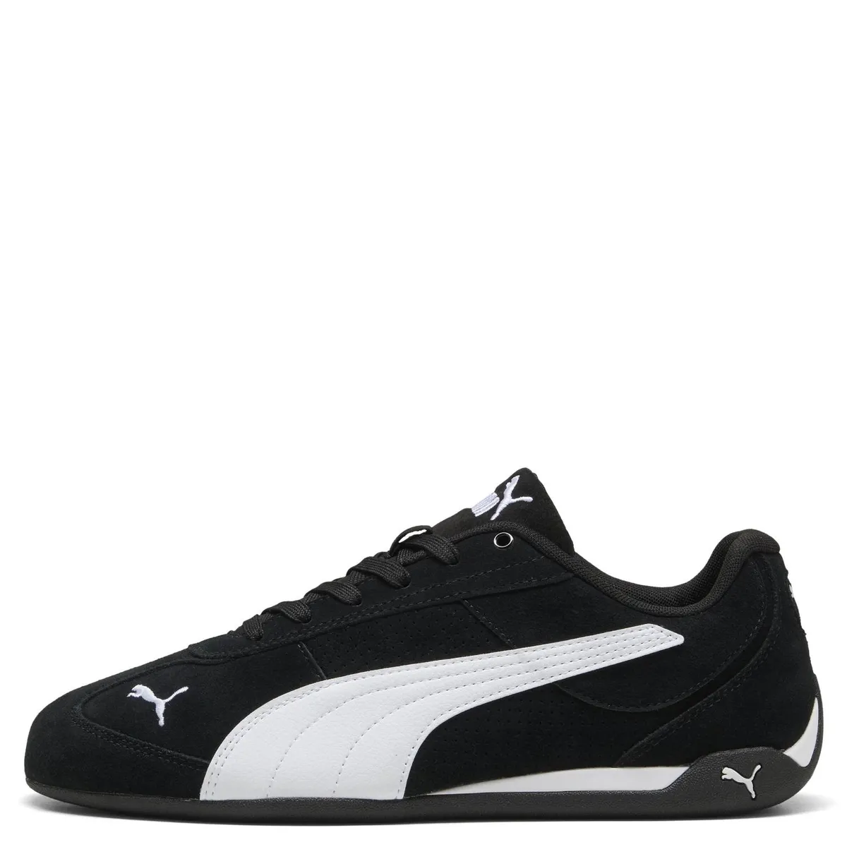 PUMA - Replicatch SD Zapatilla Urbana Hombre Cuero Negro Puma