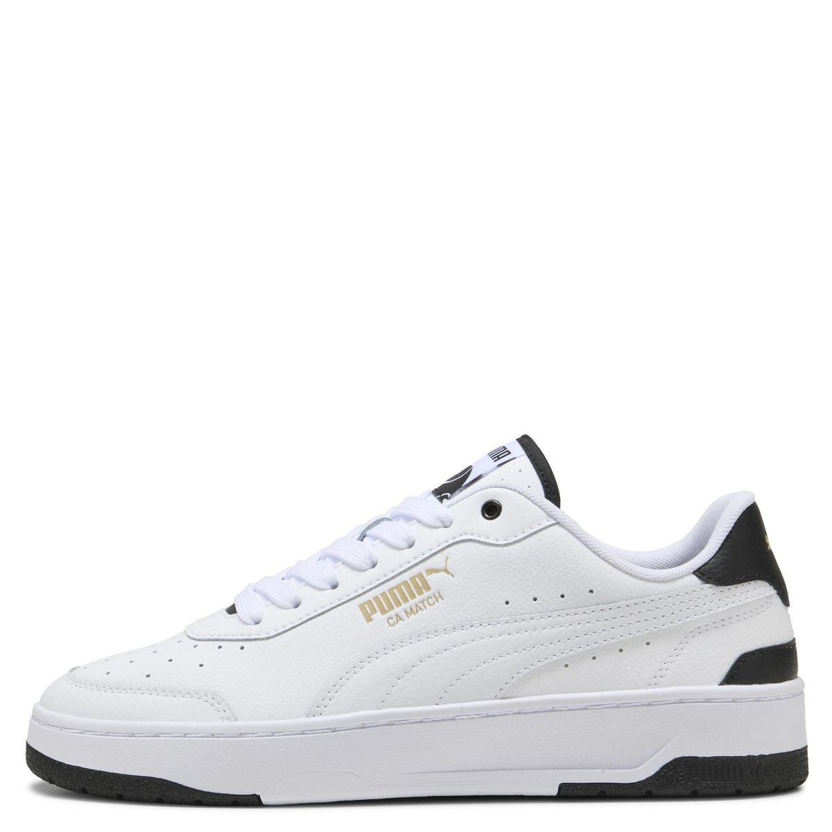 PUMA - Ca Match Zapatilla Urbana Hombre Cuero Blanco Puma