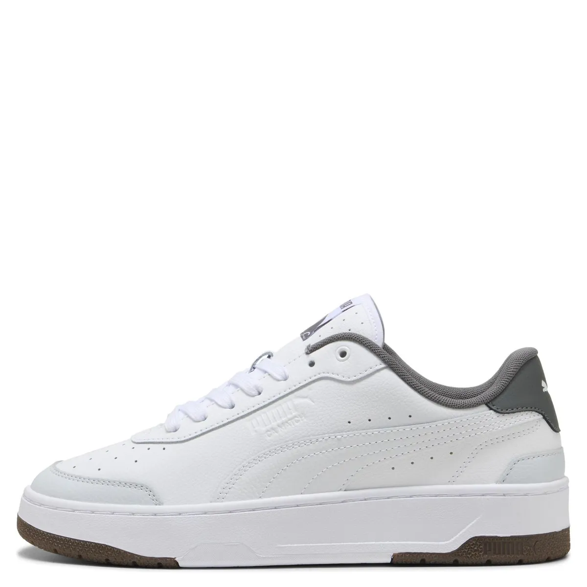 PUMA - Ca Match Zapatilla Urbana Hombre Cuero Blanco Puma