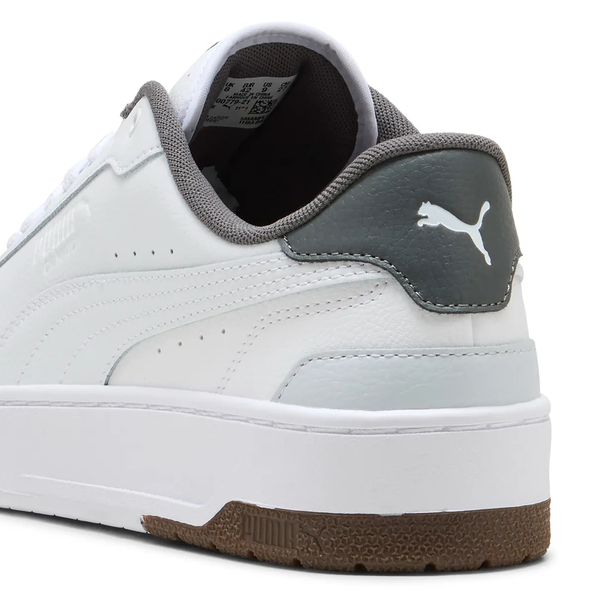 PUMA - Ca Match Zapatilla Urbana Hombre Cuero Blanco Puma