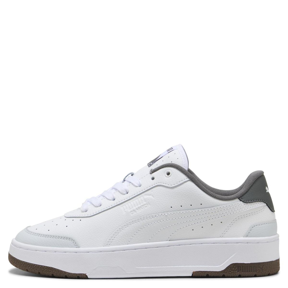 PUMA - Ca Match Zapatilla Urbana Hombre Cuero Blanco Puma