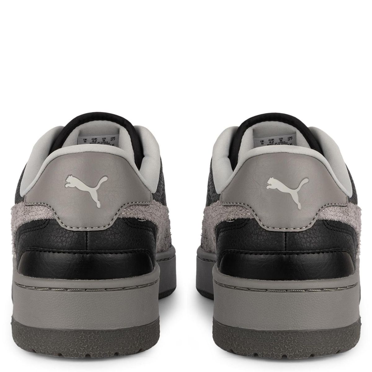 PUMA - Ca Match Overworn Zapatilla Urbana Hombre Cuero Negro Puma