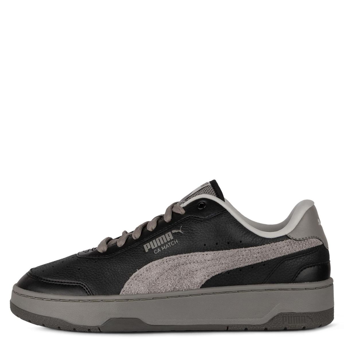 PUMA - Ca Match Overworn Zapatilla Urbana Hombre Cuero Negro Puma