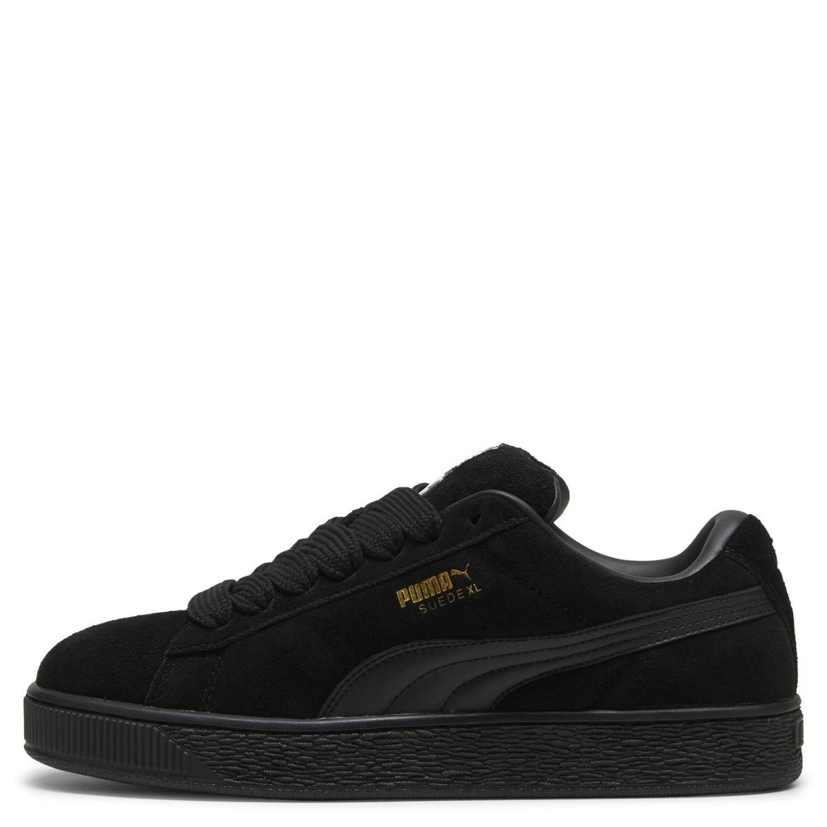 PUMA - Suede Xl Zapatilla Urbana Hombre Cuero Negro Puma