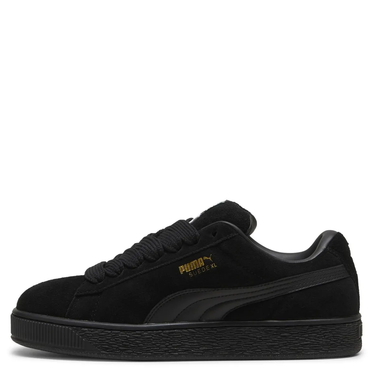 PUMA - Suede Xl Zapatilla Urbana Hombre Cuero Negro Puma