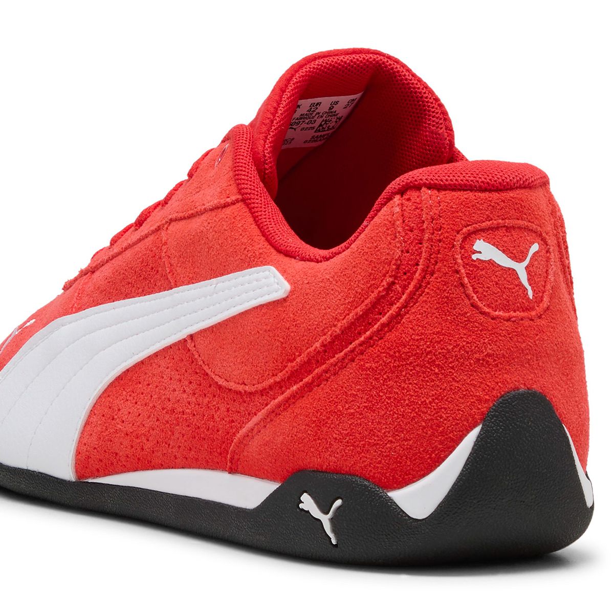 PUMA - Replicatch SD Zapatilla Urbana Hombre Cuero Rojo