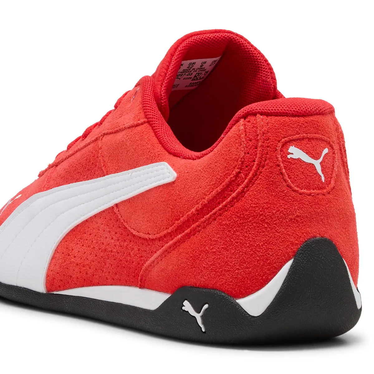 PUMA - Replicatch SD Zapatilla Urbana Hombre Cuero Rojo