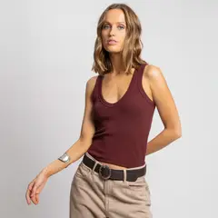 LOLITA LPK - Polera Maru V Vino Mujer