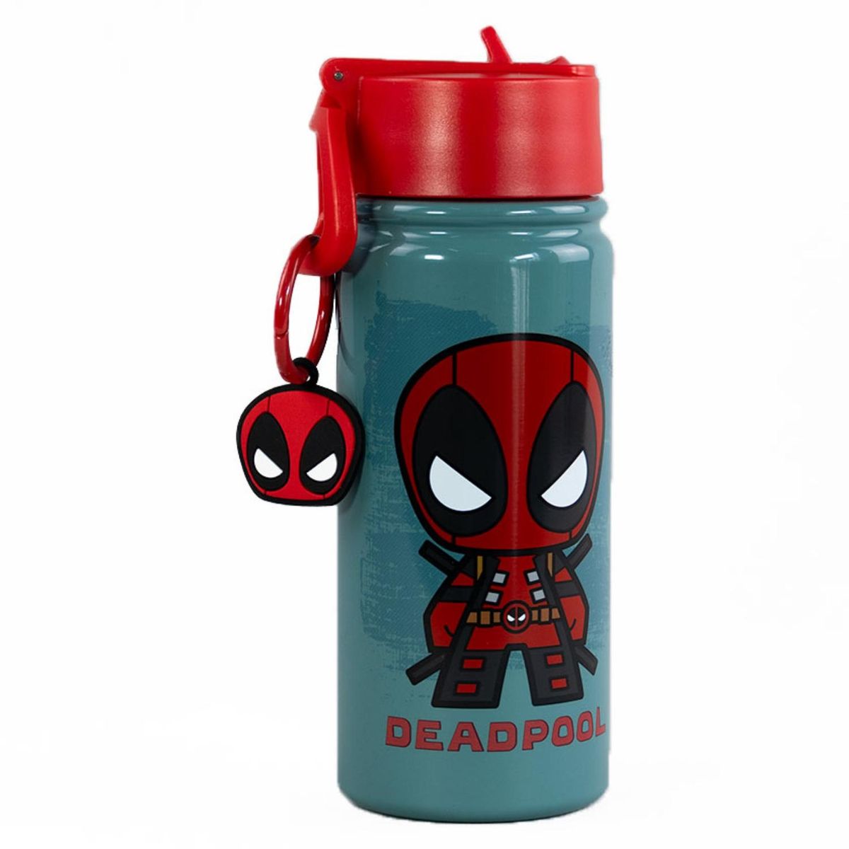 DISNEY - Botella Térmica 500 Ml Acero Inoxidable Deadpool Disney