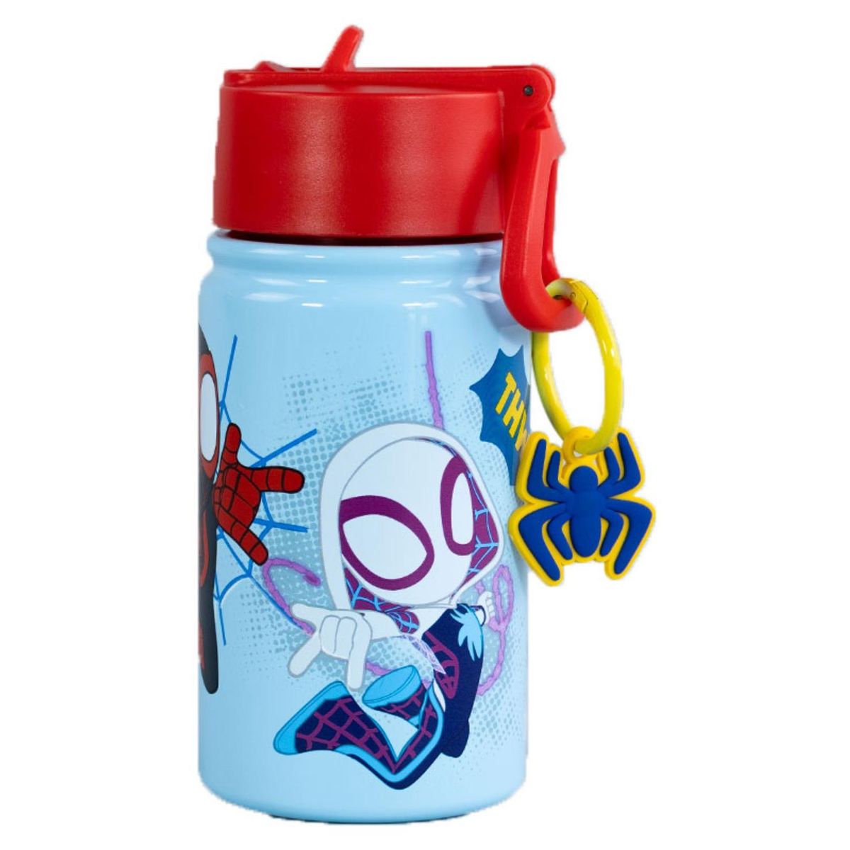 DISNEY - Botella Térmica 350 Ml Acero Inoxidable Spiderman Disney