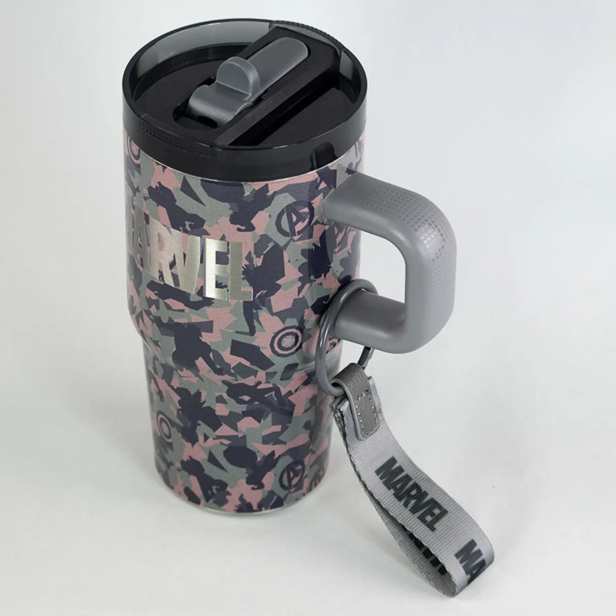 DISNEY - Botella Vaso Térmico 580 Ml Acero Inoxidable Marvel Disney