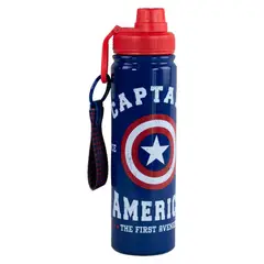 DISNEY - Botella Térmica 750 Ml Acero Inoxidable Capitán América