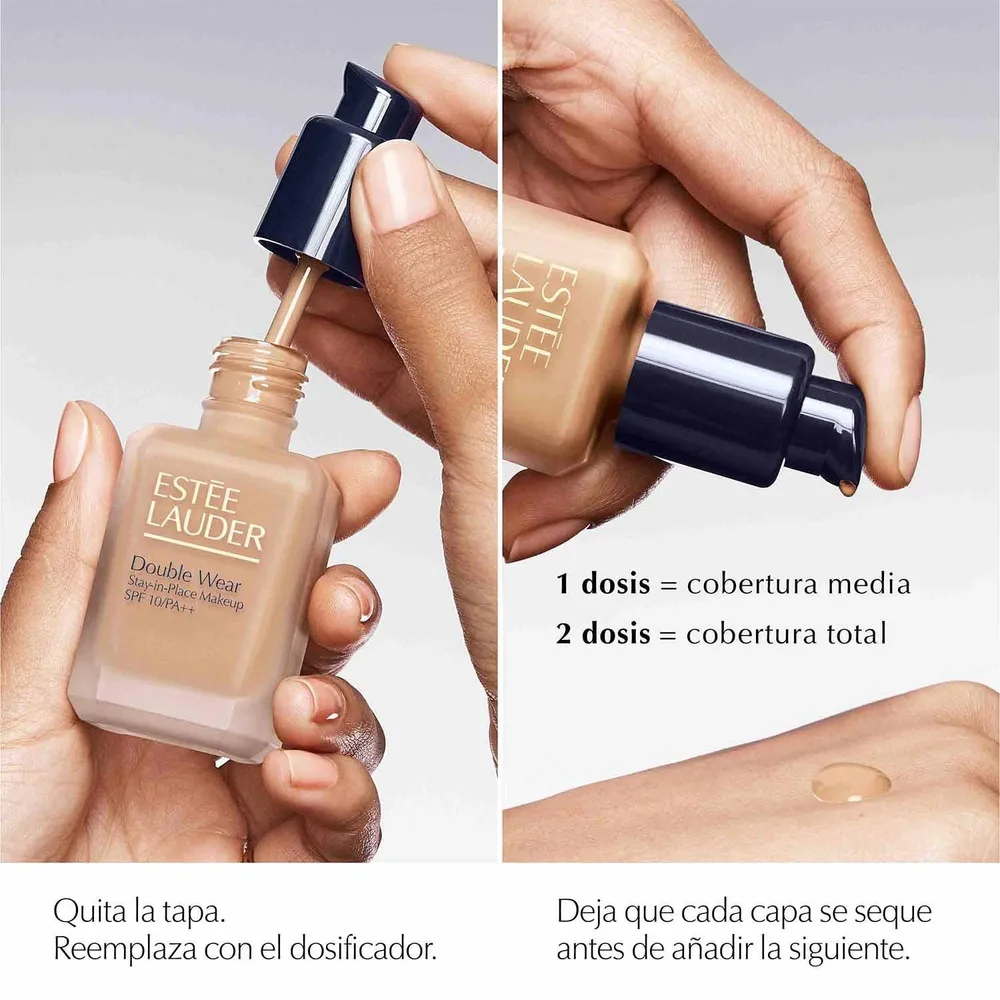 Base de Maquillaje Double Wear Maquillaje Stay-in-Place Estée Lauder 30 ml - 4N1, foto 7