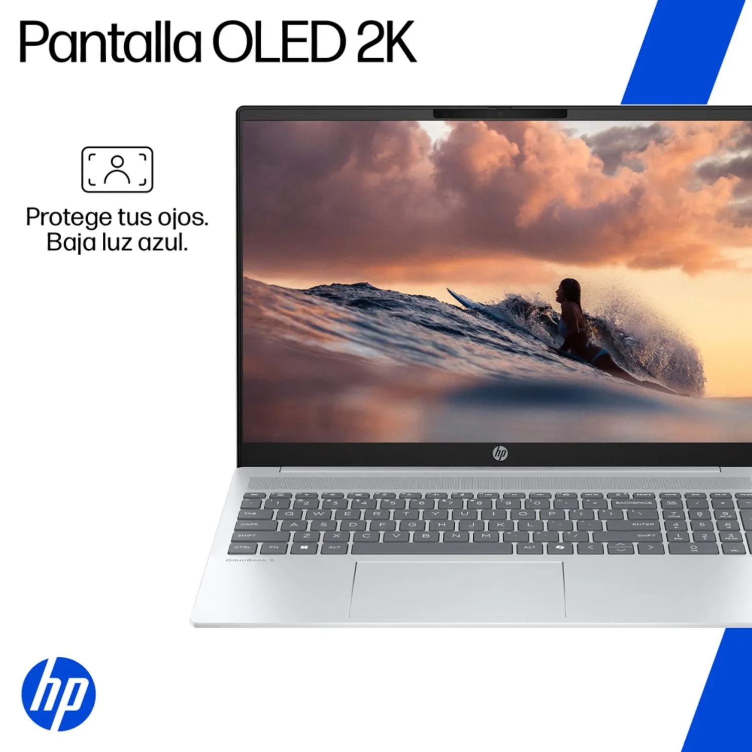 HP Notebook HP Omnibook 5 16-AF1072LA Intel Core Ultra 7 255U con