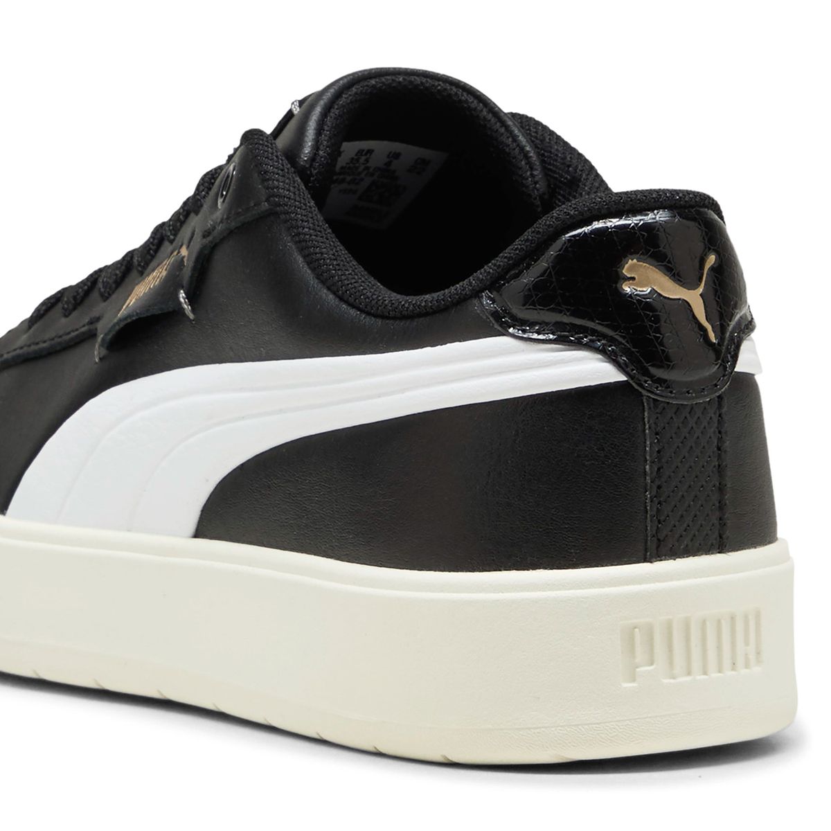 PUMA - Smash Belle Zapatilla Urbana Unisex Niño Negro (35.5 a 38) Puma