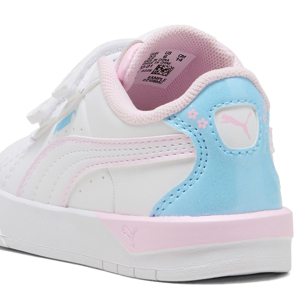 PUMA - Jada Classic Jelly Heaven Zapatilla Urbana Unisex Niño Blanco (24 a 39) Puma