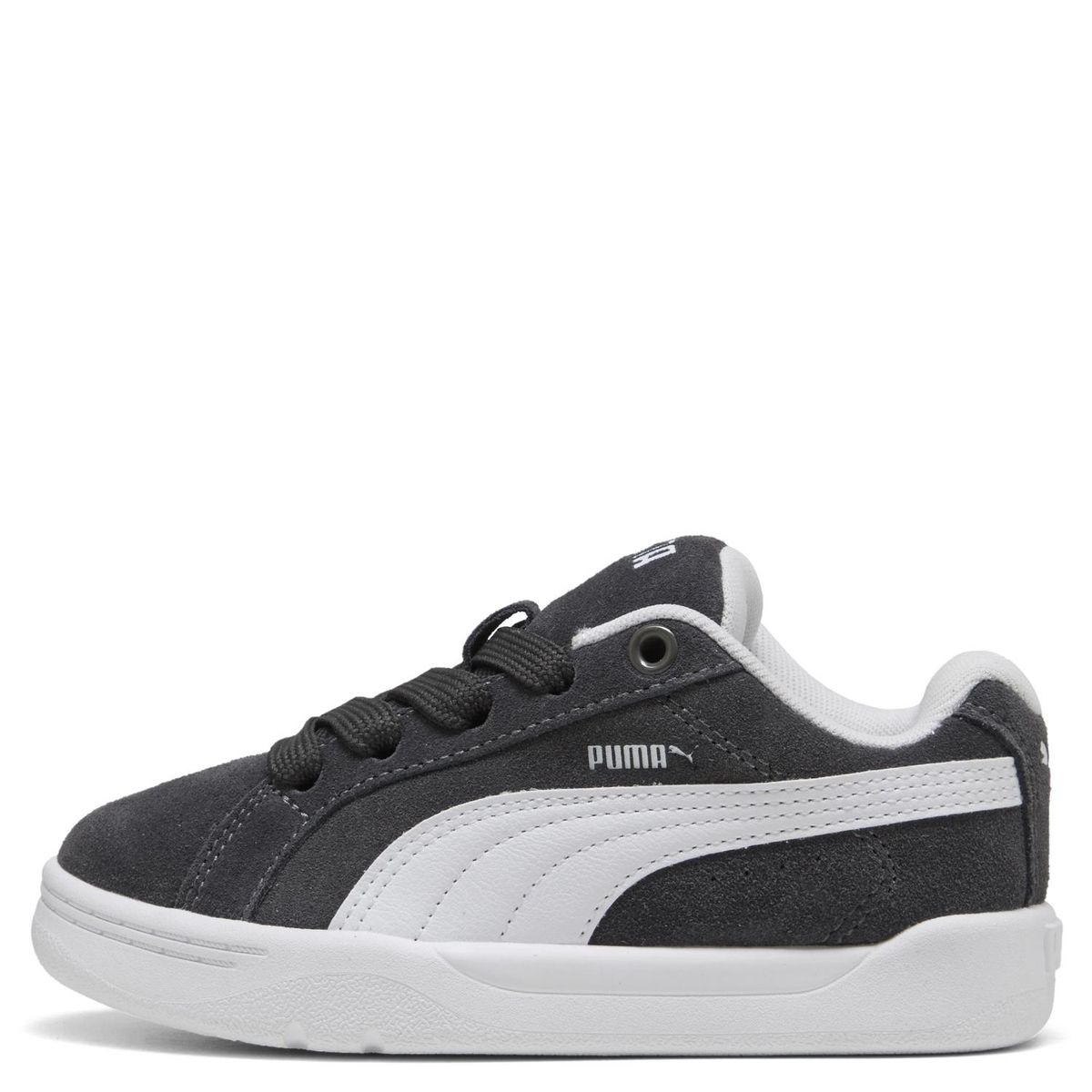 PUMA - Park Lifestyle Easy Zapatilla Urbana Unisex Niño Gris (28 a 35) Puma