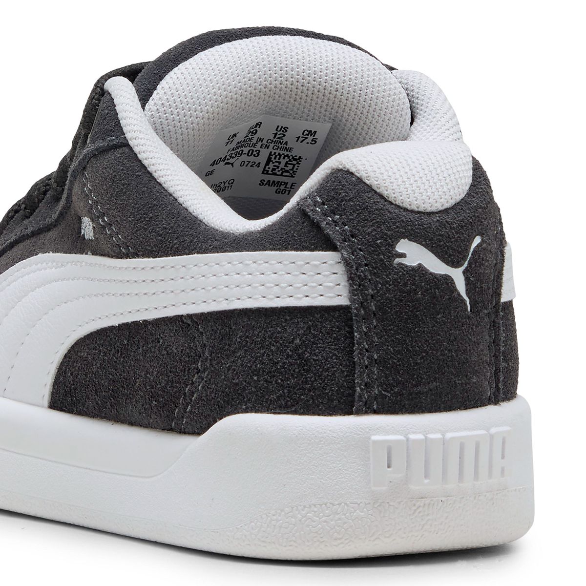 PUMA - Park Lifestyle Easy Zapatilla Urbana Unisex Niño Gris (28 a 35) Puma