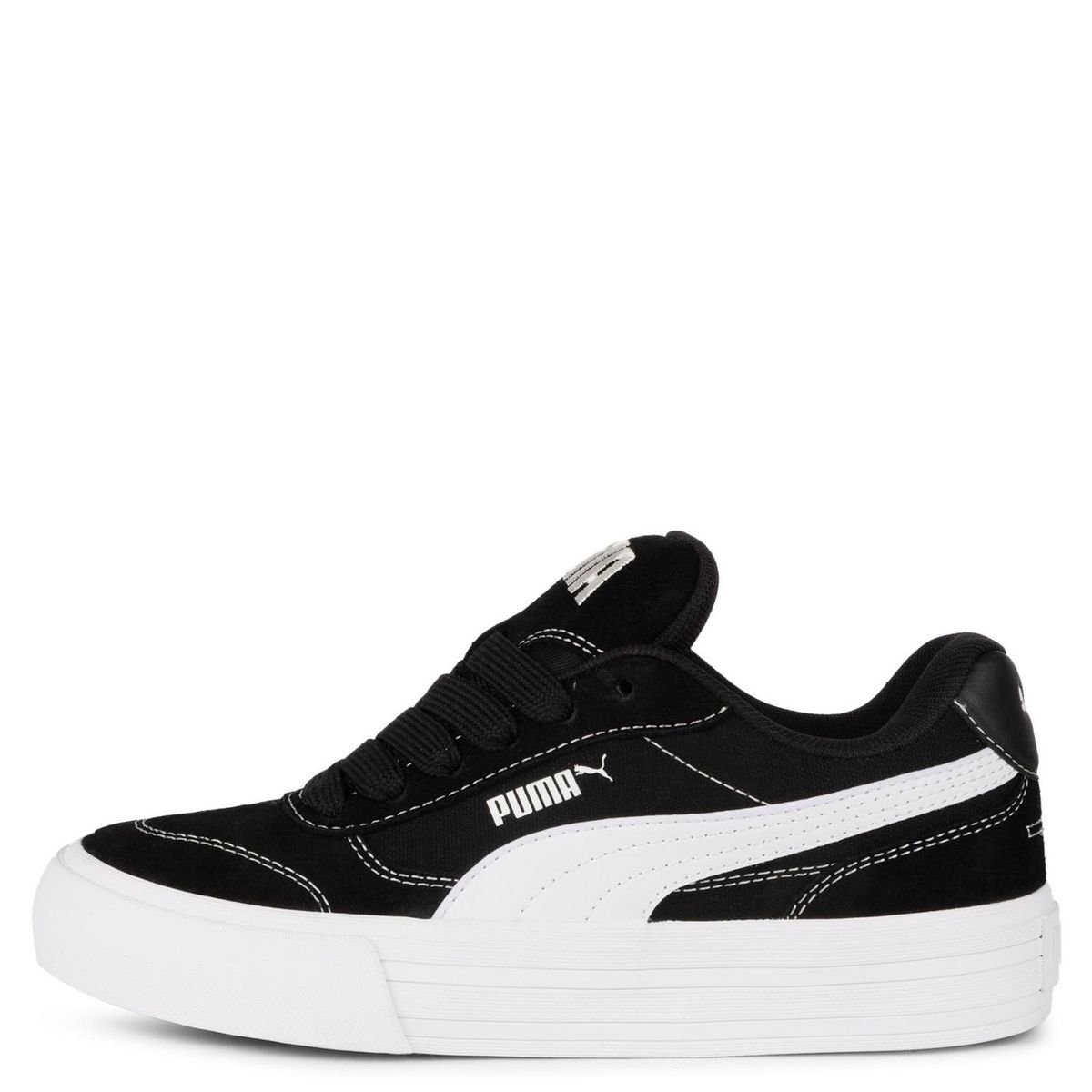 PUMA - CC Park Vulc Zapatilla Urbana Unisex Niño Negro (35.5 a 38) Puma
