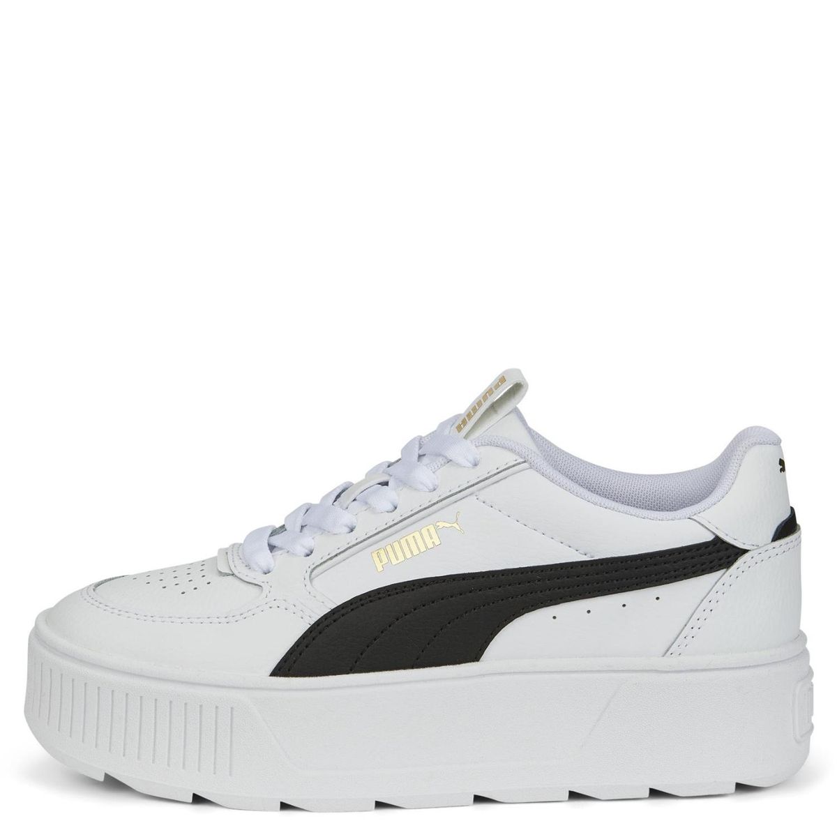 PUMA - Karmen Rebelle Zapatilla Urbana Unisex Niño Blanco (35.5 a 38) Puma