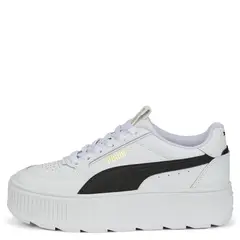 PUMA - Karmen Rebelle Zapatilla Urbana Unisex Niño Blanco (35.5 a 38)