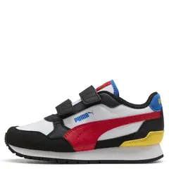 PUMA - St Runner V4 Zapatilla Urbana Unisex Niño Multicolor (28 a 35)