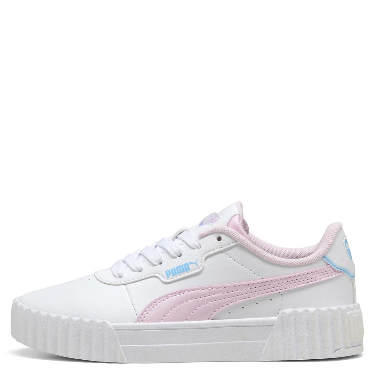 PUMA - Carina 3.0 Jelly Heaven Zapatilla Urbana Unisex Niño Blanco (35.5 a 38) Puma