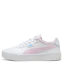 PUMA - Carina 3.0 Jelly Heaven Zapatilla Urbana Unisex Niño Blanco (35.5 a 38)