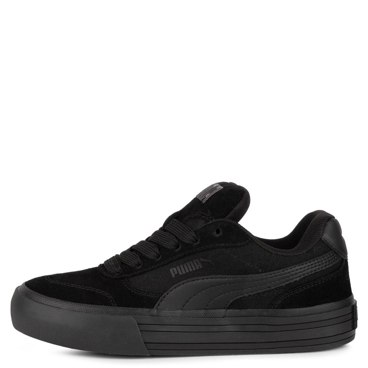PUMA - Cc Park Vulc Zapatilla Urbana Unisex Niño Negro (35.5 a 38) Puma