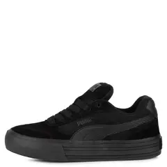 PUMA - Cc Park Vulc Zapatilla Urbana Unisex Niño Negro (35.5 a 38)