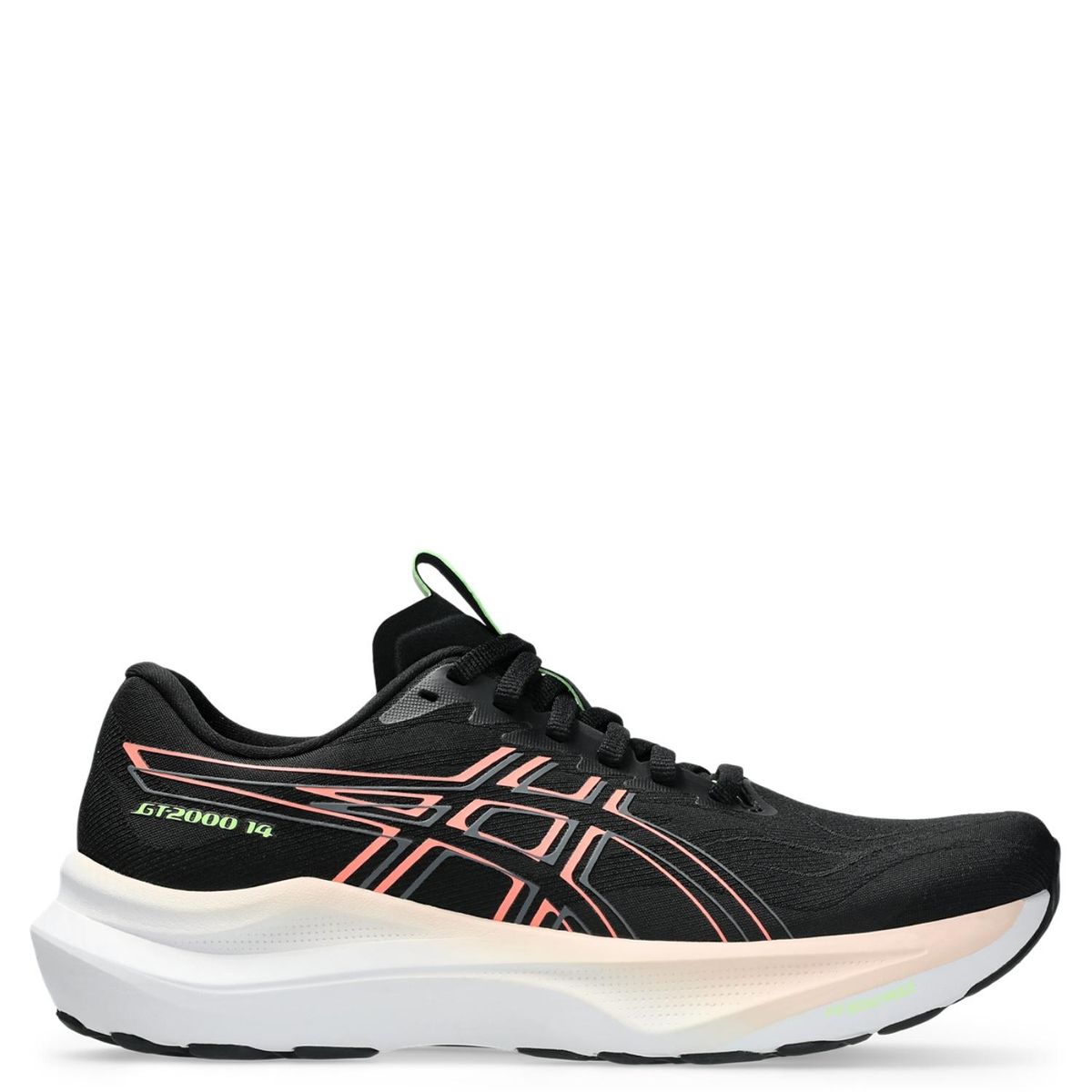 ASICS - Gt 2000 14 Zapatilla Running Mujer Negro Asics