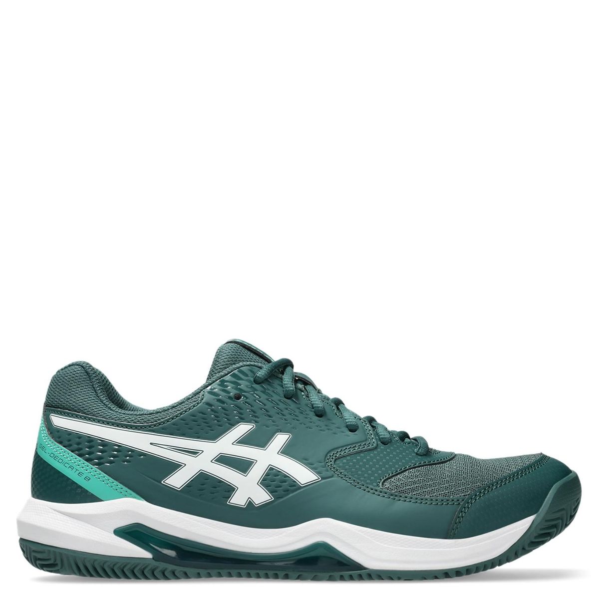 ASICS - Gel Dedicate 8 Clay Zapatilla Tenis Hombre Verde Asics