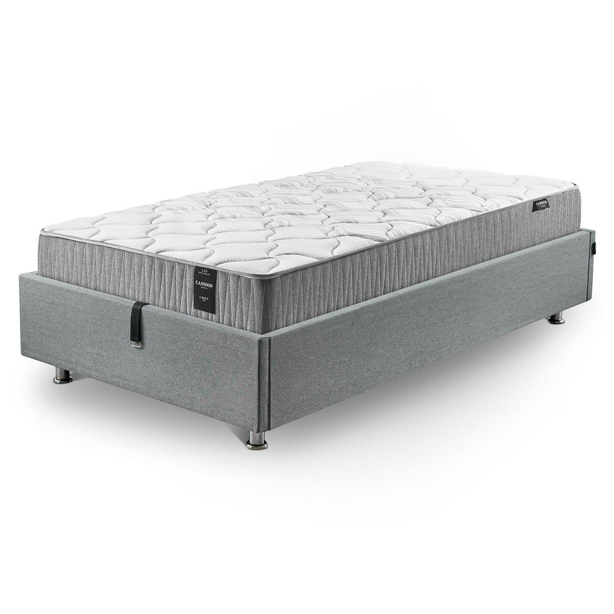 CANNON - Cama Baúl 1.5 Plazas Organize Max I-Rest Cannon