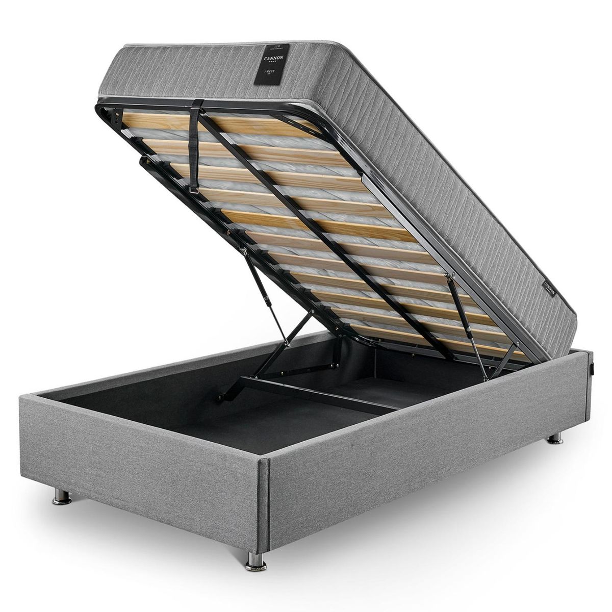 CANNON - Cama Baúl 1.5 Plazas Organize Max I-Rest Cannon