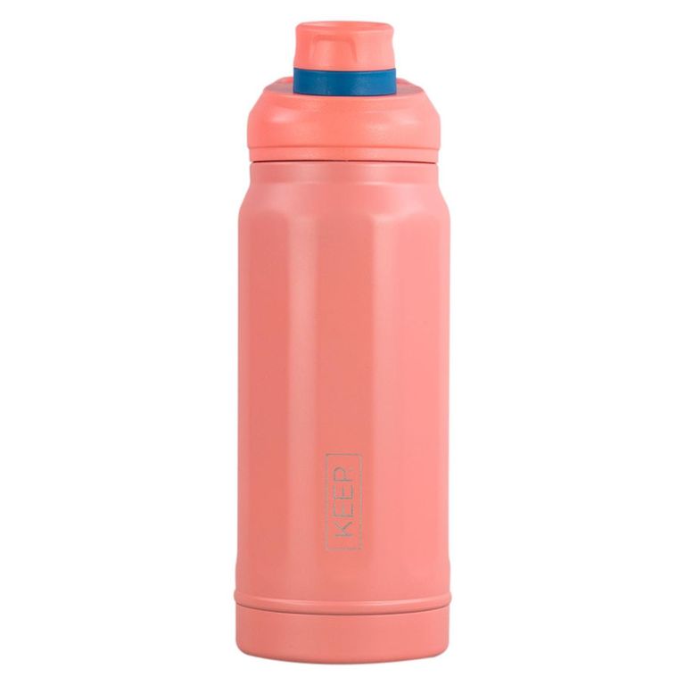 Botella Termica 650 Ml Insulada Strap Rosado