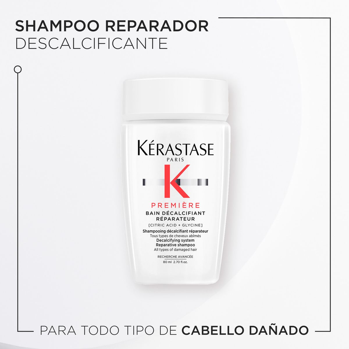 KERASTASE - Shampoo Reparador Cabello Dañado Première 80ml