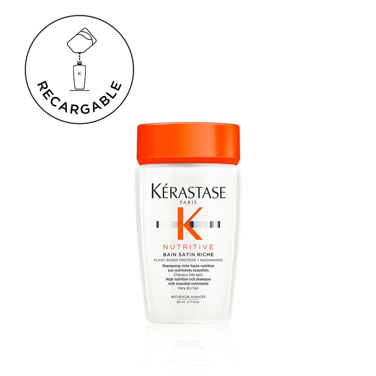 KERASTASE - Shampoo Nutritivo Cabello muy Seco Nutritive 80ml