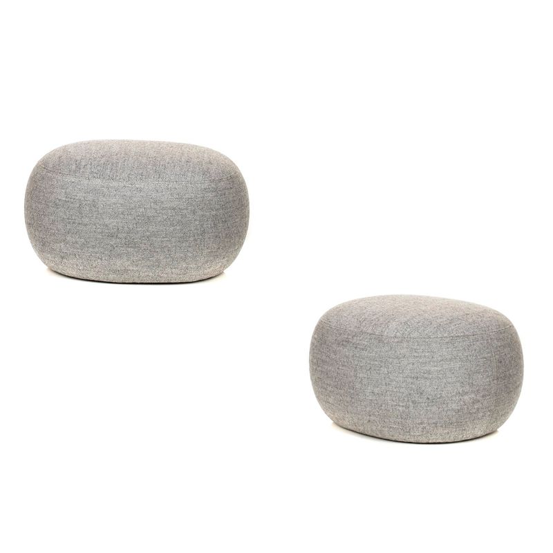 ONE SIT - Pack 2 unidades pouf Bug Gris