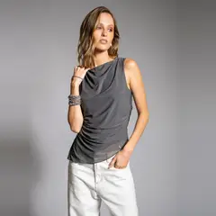LOLITA POCKET - Polera Mujer