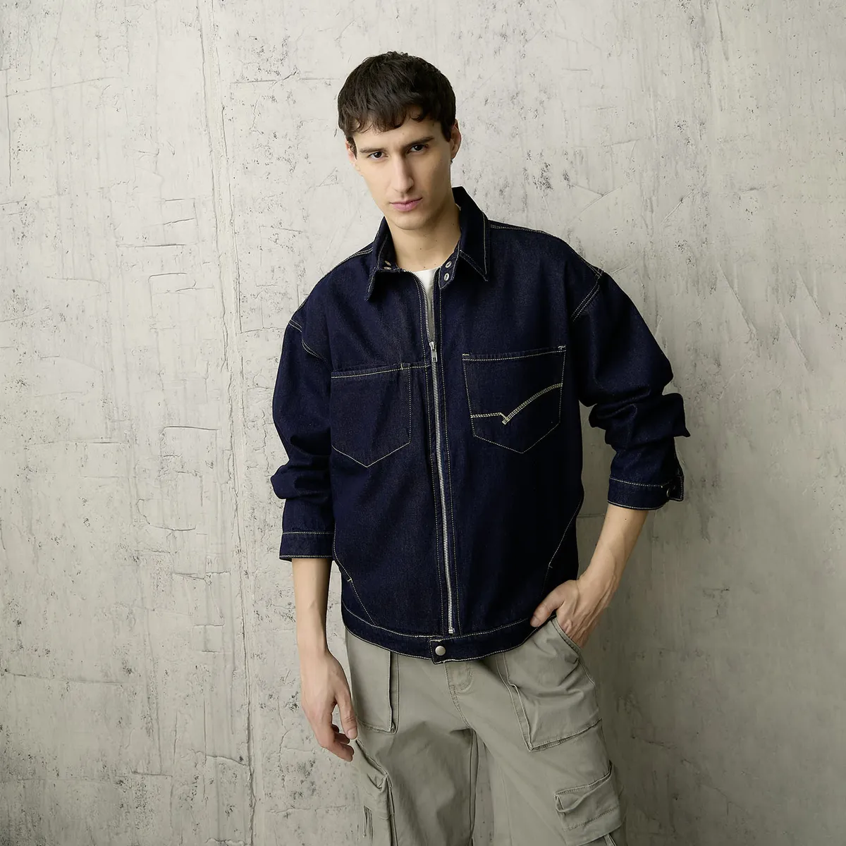 AMERICANINO - Chaqueta Hombre Americanino