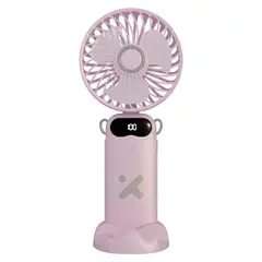 XTECH - Ventilador Portatil Rosado